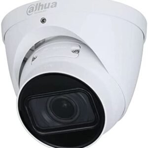 CAMARA IP DOMO SEMIMETALICO 2MP LENTE MOTOR. 2,8 – 12MM DWDR IR 40M H.265+ POE IP67